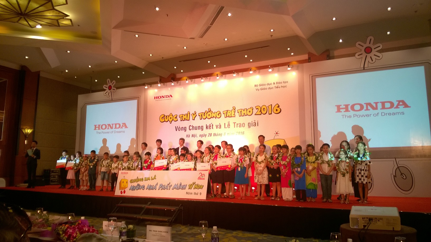 Honda Việt Nam đồng hành cùng cuộc thi “Ý tưởng trẻ thơ” 2016